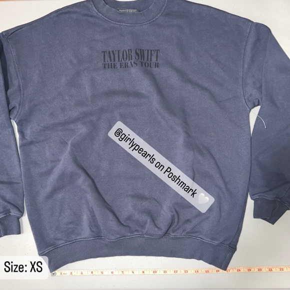 Taylor Swift Exclusive Eras Tour Crewneck Sweater Official Merch NEW - Picture 4 of 16